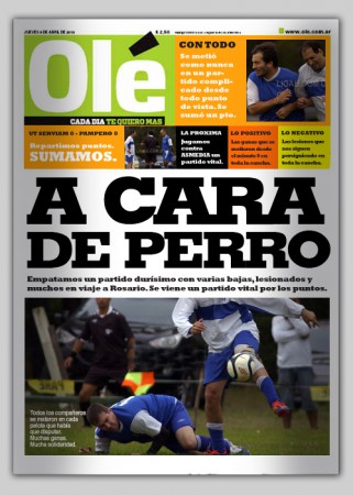 TAPA OLÉ - UT SERVIAM